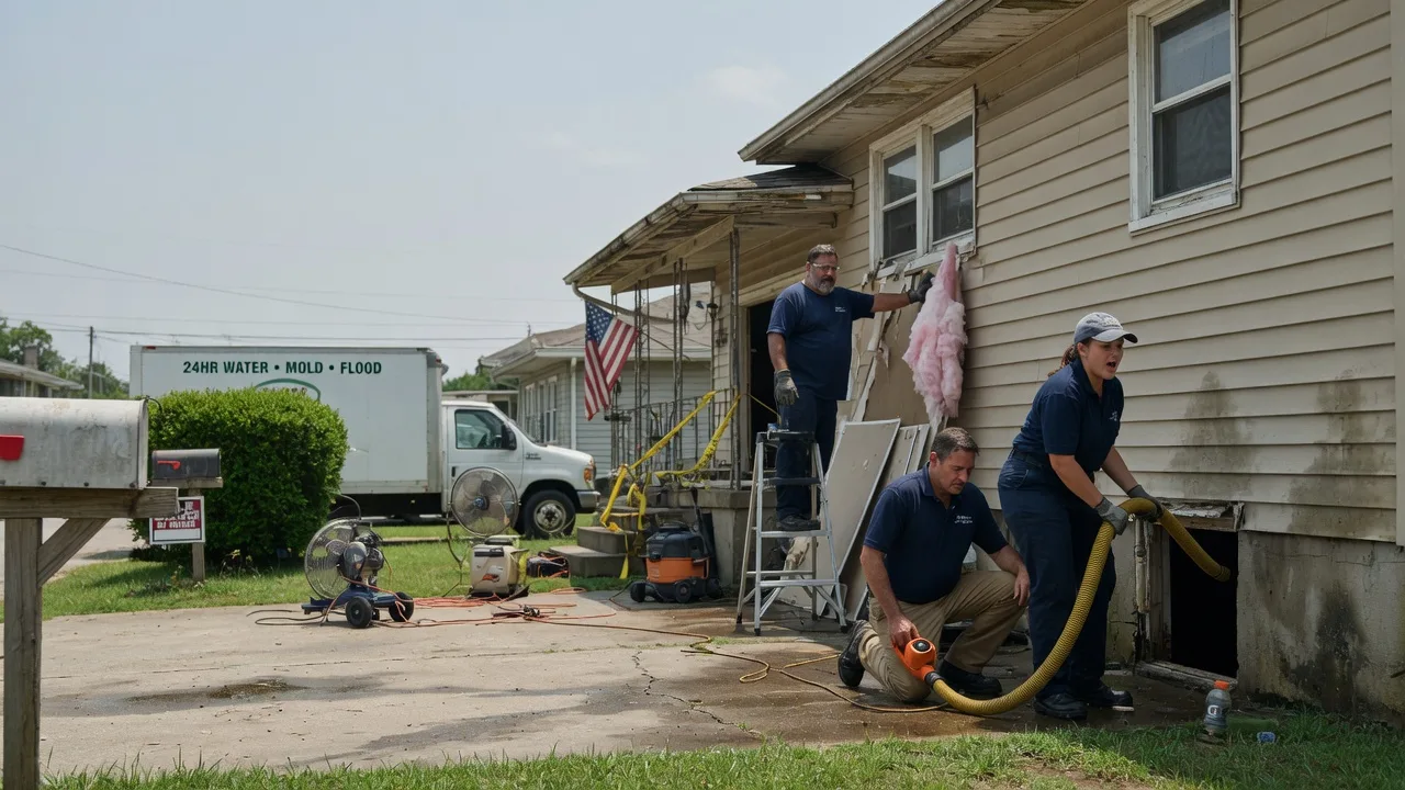 Water Damage Repair in Flower Mound, TX near me
